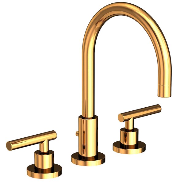Newport Brass Widespread Lavatory Faucet in Polished Gold (Pvd) 990L-24 - main